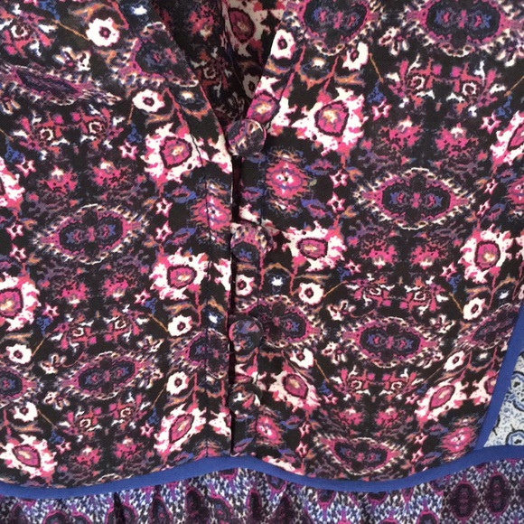 Kenar boho printed blouse, size Small - Picture 6 of 8